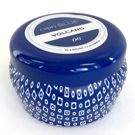 Mini Capri Blue Candle Tin - Blue