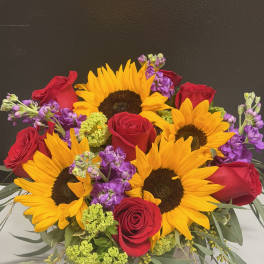 Sunshine and Sweet Arrangement