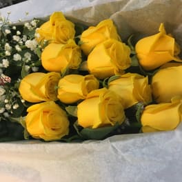 Long Stem Roses Boxed (Call for your Color.)