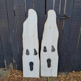 Short Ghost Porch Sign