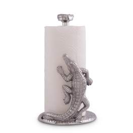 Alligator Paper Towel Holder by Arthur Court