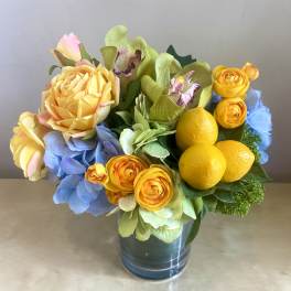 Sunny Spring - Silk Floral Arrangement
