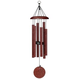 Corinthian Bells Wind Chime 27" - Ruby Splash
