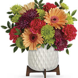 Teleflora's Mid Mod Brights Bouquet