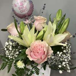 Baby Girl Arrangement