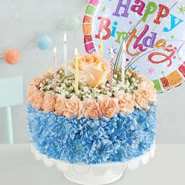 Costal Birthday Cake
