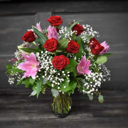 Premium Roses & Lilies