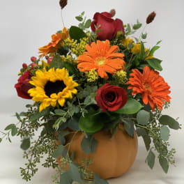 Floral Pumpkin