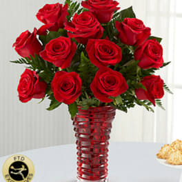 The FTD® In Love with Red Roses™ Bouquet