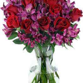 purple and red love