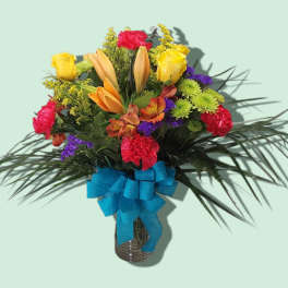 Bright & Cheery Vase