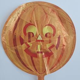 Pumpkin Head Mylar (B)