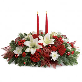 Yuletide Magic Centerpiece