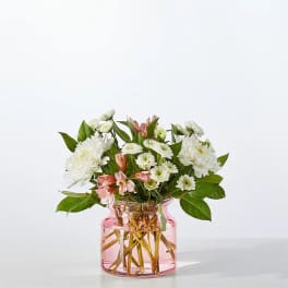 Pink Petal Perfection (Vase will vary)