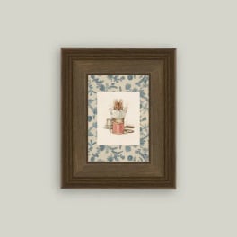 Petal Lane Framed mouse picture