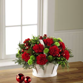 The FTD Winter Wishes Basket