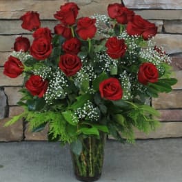 Two dozen Red Roses