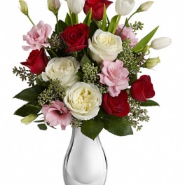 Teleflora's Love Forever Bouquet with Red Roses