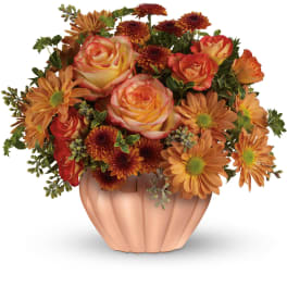 Teleflora's Joyful Hearth Bouquet
