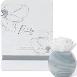 Zodiac Petals Porcelain Diffuser in Moroccan Peony