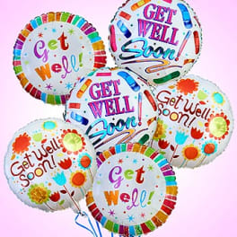 Get Well Mylar Balloon
