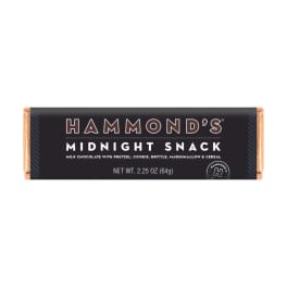 Wrapped Hammond's Midnight Snack chocolate bar