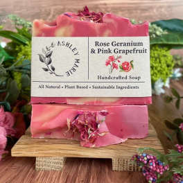 Rose Geranium & Pink Grapefruit Soap