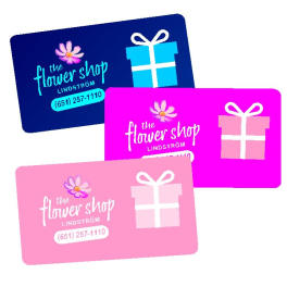 Digital Gift Card for The Flower Shop Lindstrom