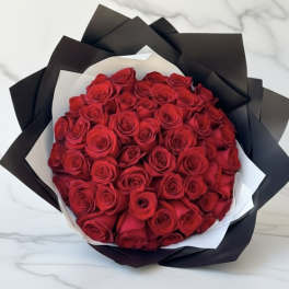 50 Rose Ramo Bouchon
