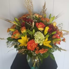 A Elegant Fall Arrangement