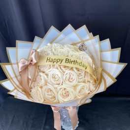 Elegant Handtied Birthday Bouquet