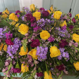 Sympathy- Purple and Yellow