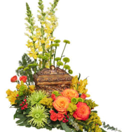 Meaningful Memorial Cremation Arrangement (urn not included)