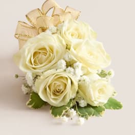 Five Rose Prom Corsage