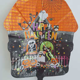 Halloween House Mylar