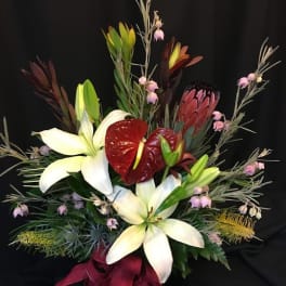 Lilies and Aussie Bells