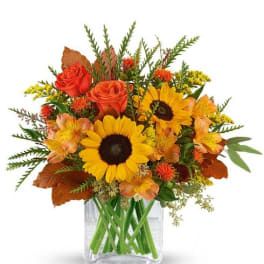 Flourishing Harvest Sunflower Bouquet