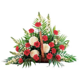 Cherished Moments Fireside Basket [TF207-8]
