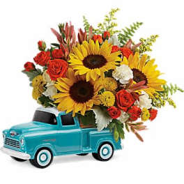 Vintage Chevy Truck Bouquet [TT-CHEVY1]