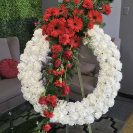 Wreaths/Standing Sprays - Rosemantico Flowers - Whittier, CA