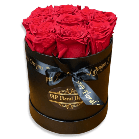 Deep Love Presentation Gift Box with Fresh Roses in Las Vegas, NV | VIP  Floral Designs