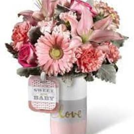 Ftd sweet baby girl bouquet sale