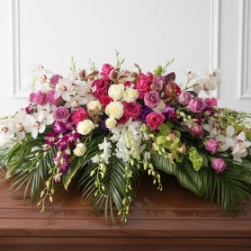 Eternal Elegance Luxury Casket Spray