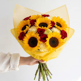 Golden Sunshine™ Hand-Tied Bouquet