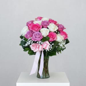 Mother's Day Rosey Day (2 Dozen)