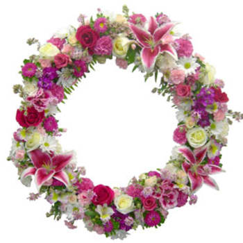 K617 Floral Wreath I