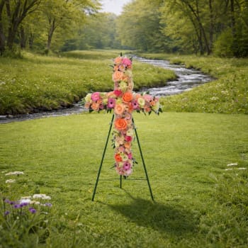 K642 Faithful Journey 36" Cross