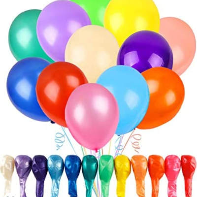 Solid Color Latex Balloons