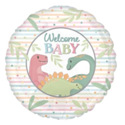 17" Welcome Baby Mylar