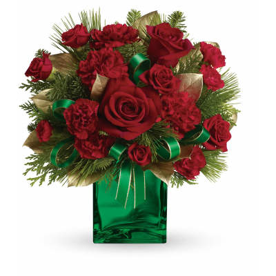 Teleflora's Yuletide Spirit Bouquet